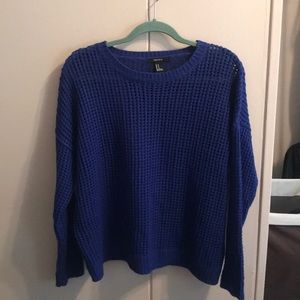 Forever 21 Knit See-through Sweater